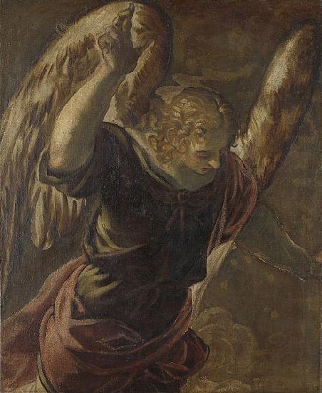 Jacopo Tintoretto Annunciation; the Angel oil painting image